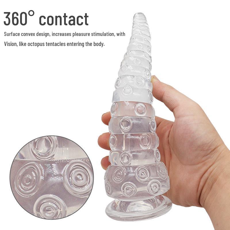 Octopus Tentacle Anal Plugs & Beads Set - Large, Medium, Small Sizes, Chrysanthemum Dilator Sex Toys.