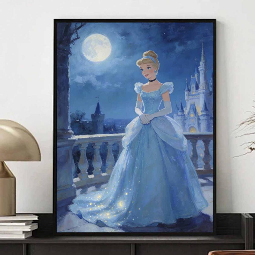 Disney Cinderella Diamond Painting Art Mosaic Kit Handmade diy5D Home Decor Gift