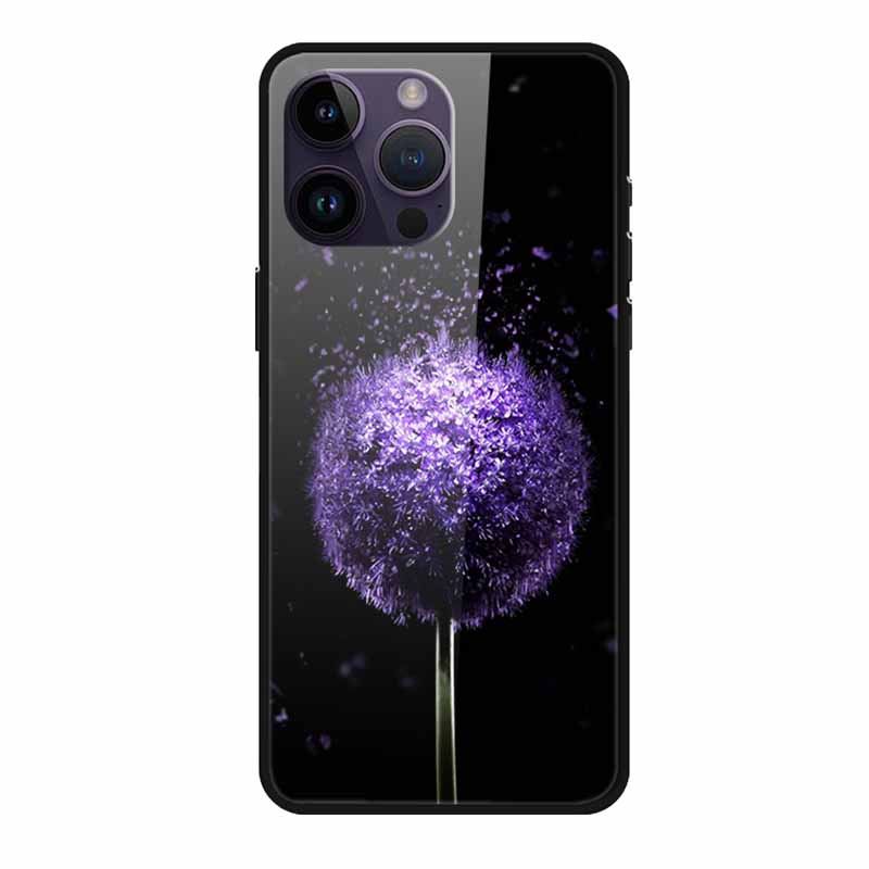 Glass Back Cover For iphone 16 Pro Max Phone Case Soft Bumper Hard Tempered Glass Case For iphone 15 Pro Max Case Funda Shell