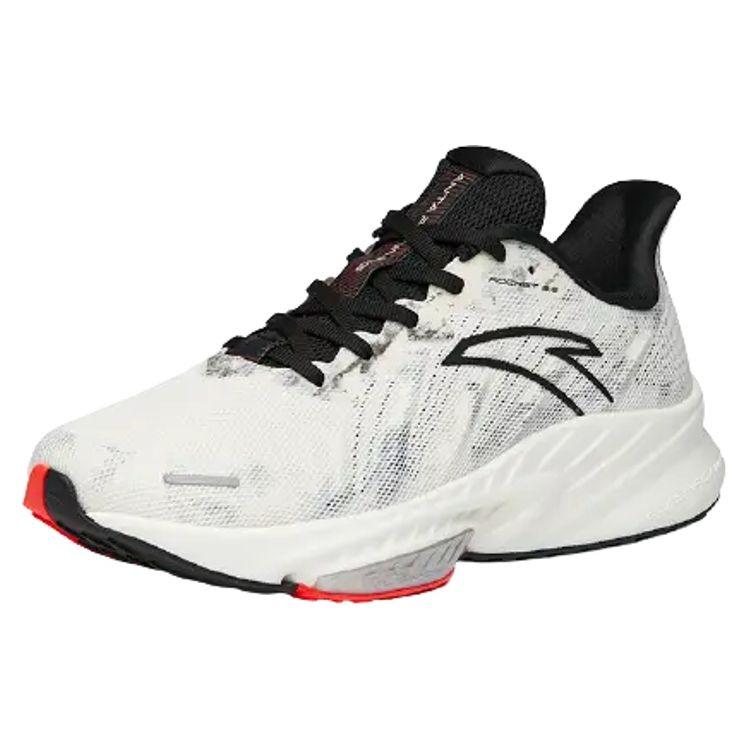 Anta Rocket 3.0 Comfortable Versatile Non-Slip Wear-Resistant Low-Top Running Shoes Men Sneakers White Black 112145587-3