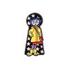 Fun Creative And Cartoon Character Brooch With Keychain Necklace In Durable Alloy Style