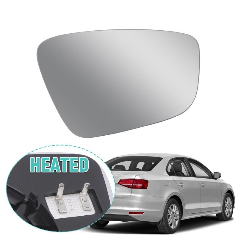 

Зеркальное стекло бокового вида с подогревом для VW Jetta Mk6 2011 2012 2013 2014 2015 2016 2017 2018 Левое Правое Дверное Зеркальное стекло заднего вида 1pc Left