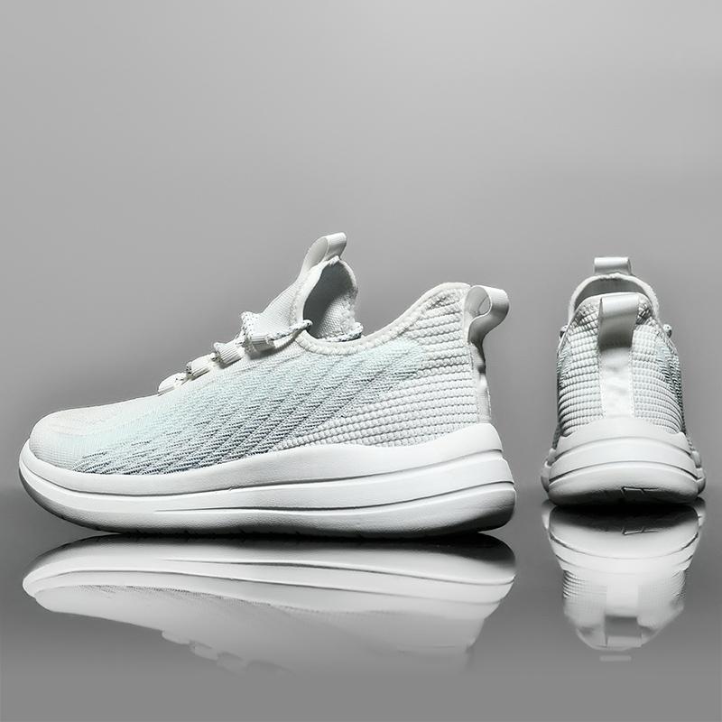 Black Chunky Sneakers Men Unisex Athletic Training Shoes Breathable Running Shoes Fashion Jogging Casual Shoes Slip On Walking