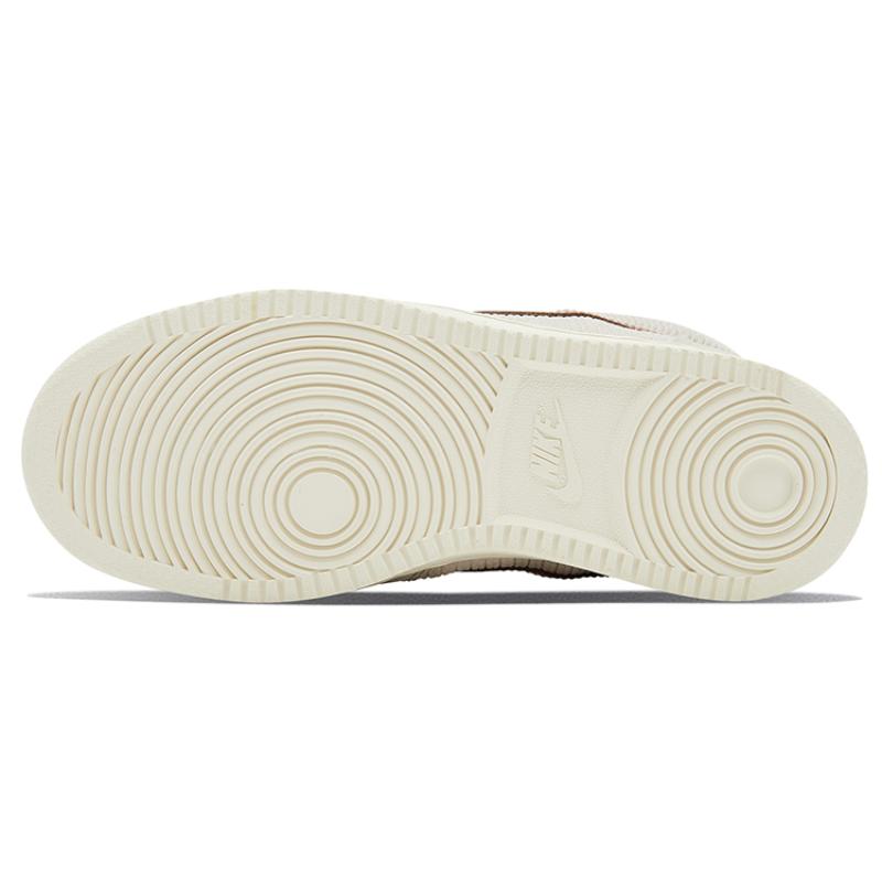 Nike Court Borough Mid Premium Light Bone Metallic Red Bronze Women's  Sneakers  844907-003