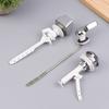 1Pc Plastic Push Button Toilet Flush Kit Front/Side/Top Mount Trip Lever Handle Side Button Switch For Toilet Seat Water Tank