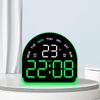 Multifunctional LED Ambient Alarm Clock with Temperature Display and Multiple Alarms