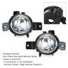 Artudatech Pair Front Fog Light Lamps Without Bulbs For BMW X6 E71 E72 08-11 63177187631 Car Accessories