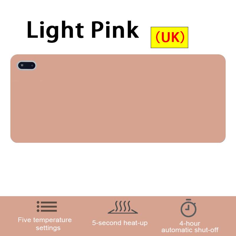 Desktop Heating Pad Electric Heating Writing Mouse Pad For Office Computer Desks Study Full-area Heated DeskPad Winter Best Gift