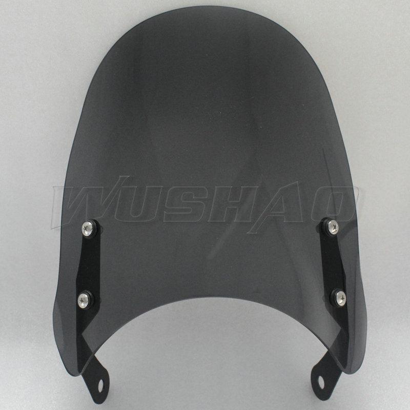 Windshield  For 1993 - 2017 Honda CBF600 CBF 600 CBF500 CBF250 250  CB500 CB 500 Twin Windscreen Screen Bracket Headlight Mount