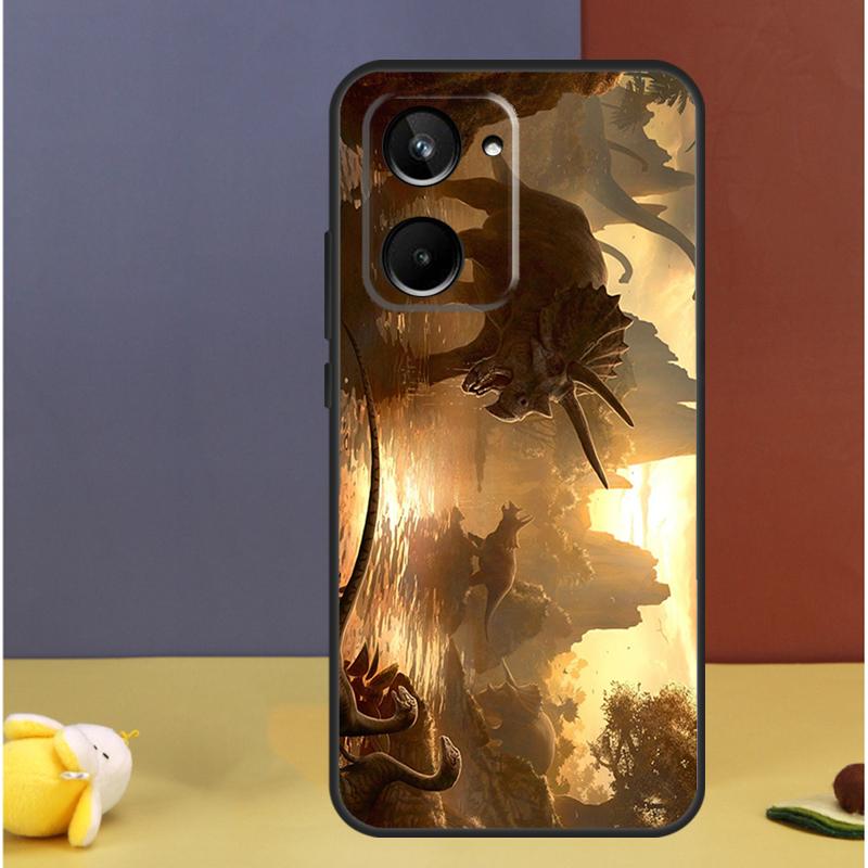 Dinosaur For Realme 15 Pro GT7 10 11 12 13 14 Pro Plus C67 C65 C63 C61 C55 C53 C51 C35 C71 C75 Case
