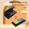 Ludo Board Game with Foldable Board Classic Toy Leisure Strategy Game Flying Chess for Family All Ages Party Games Table Toy