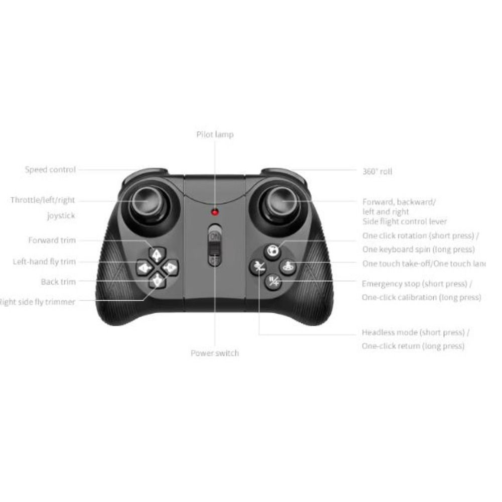 Rechargeable Rotation Remote Control Plane Flying Quadcopter Plane Toy Parent-child Interaction