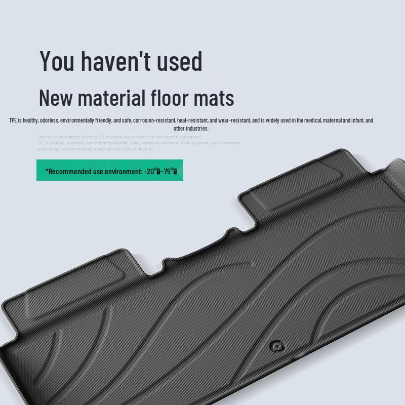 Compatible TPE Floor Mats for 26 Changan Qiyuan A06 Models - Car and Trunk Mats