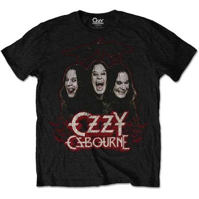 Ozzy Osbourne 'Crows & Bars' Black T Shirt - NEW