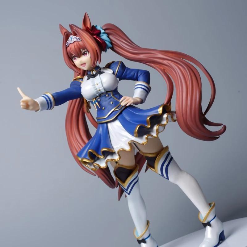 Umamusume Anime Figure Pretty Derby Daiwa Scarlet Figurine Tokai Teio Action Figure PVC Collection Model Toys Doll Gifts