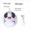 Outdoor Solar Football Lamp with Remote