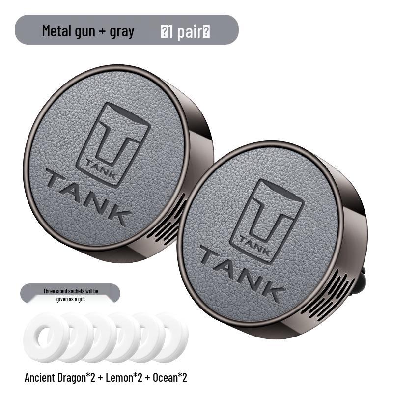 Tank 300/500 Car Air Freshener: Long-Lasting Men's Fragrance for Air Vent