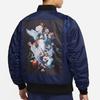 Nike Sportswear Therma-FIT Print Zip-Up Jacket Men Outerwear Dark-Navy-Blue DD6506-410