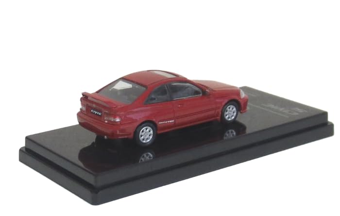 PARAGON scale Honda Civic Si 1999 Milan Red RHD 1/64 (Finished Model)