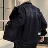 Men's Spring Casual Denim Jacket - Trendy Streetwear for Teens
