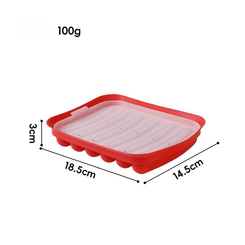 Food grade household food supplement tools kitchen utensils DIY sausage mold ham sausage silicone hot dog box