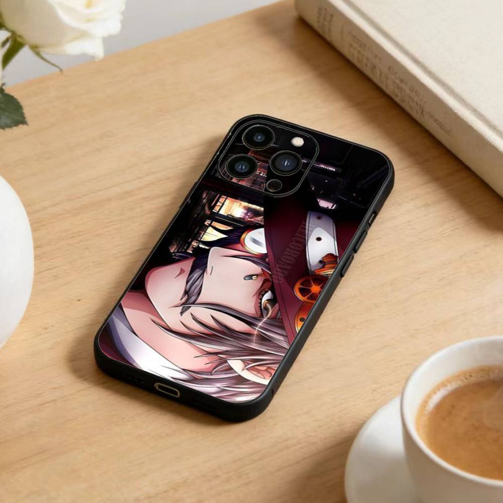 E-Record of Ragnarok Anime Phone Case For iPhone 16,15,14,13,12,17,Pro Max,Plus Silicone Black Case