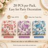 Vintage Floral Rose Paper Napkins 20Pcs Party Table Decor