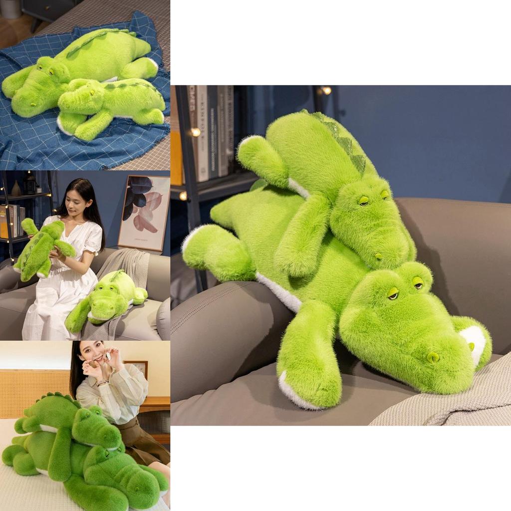 Adorável Almofada de Pelúcia Macia de Jacaré Para Meninas Presente Perfeito Para Amigos e Namorados