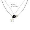 Star Beads Pendant Necklace Jewelry Sweet Cool Clavicle Chain Charm Chocker Necklace Simple Y2K Snake Chain Necklace
