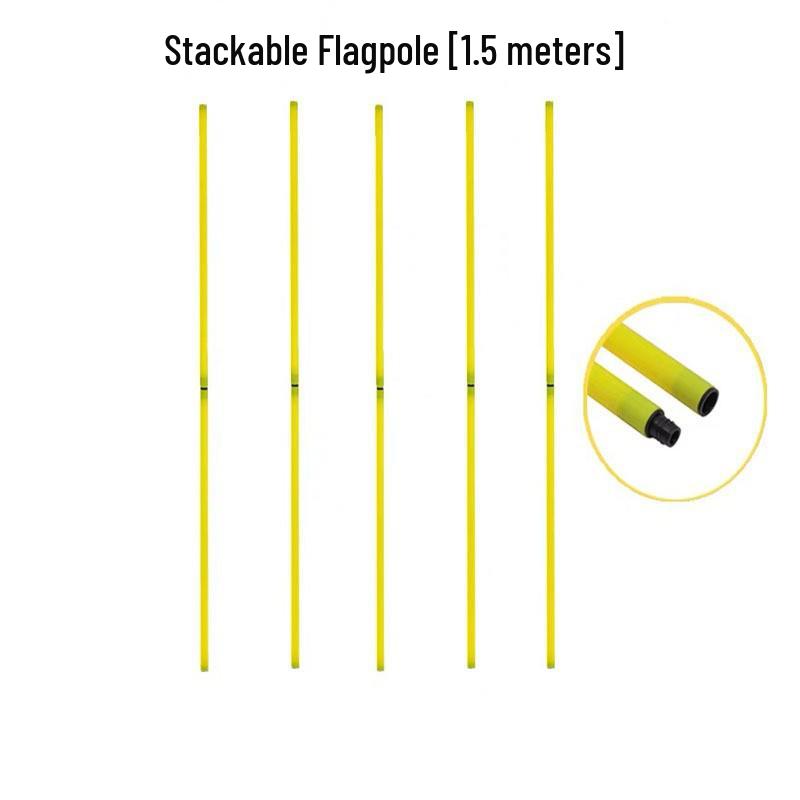 Universal Indoor/Outdoor Thickened Football Training Marker Pole