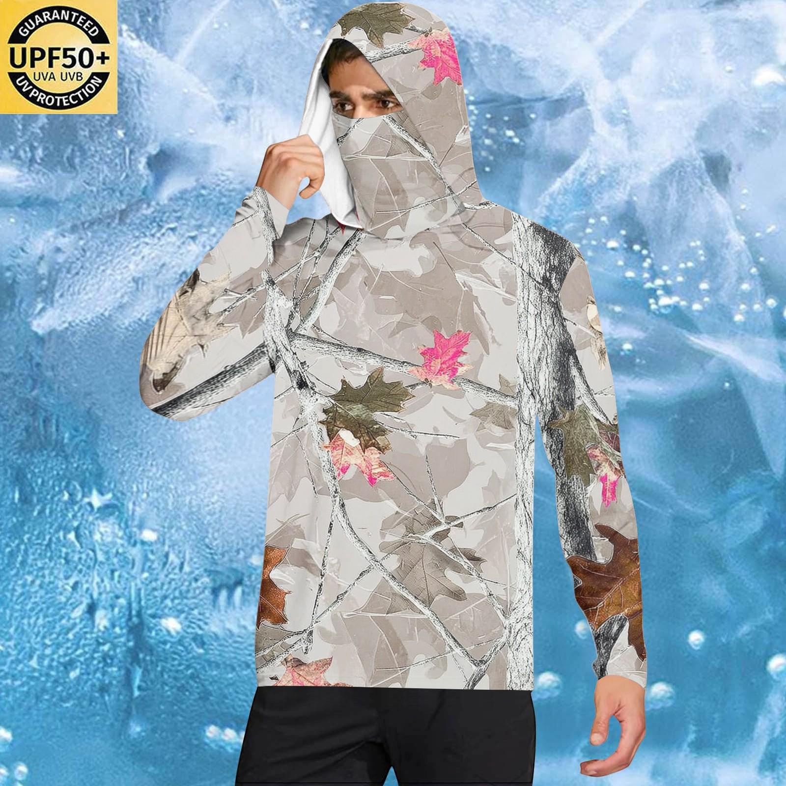 

Men s Casual Hooded Long Sleeve Sunscreen Top S