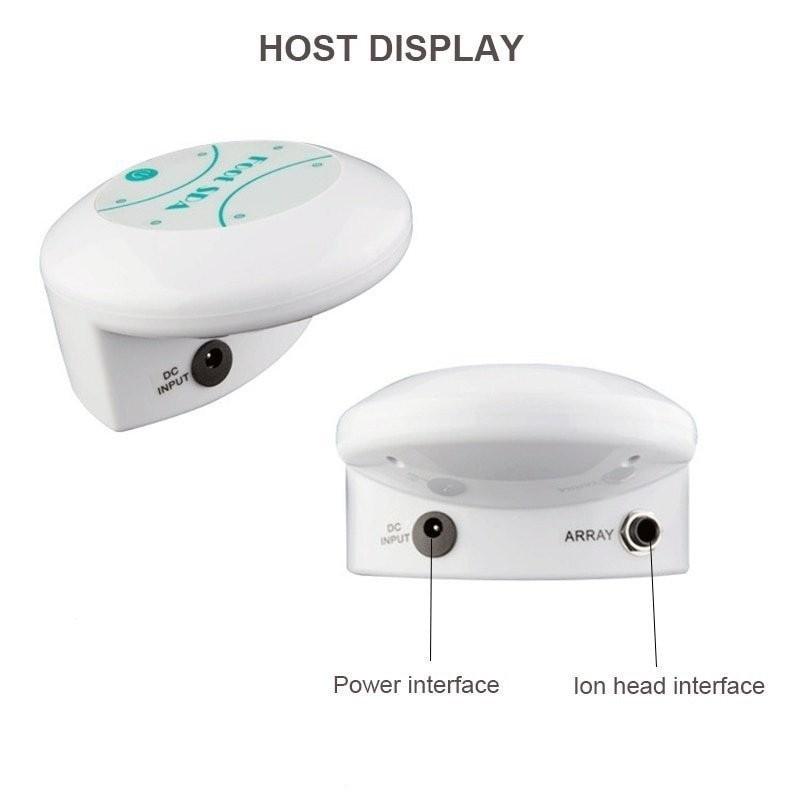 Dispositivo Cellulare Pulizia Ionica Set Massaggio Pediluvio Detox Portatile Macchina MinidetoSpa per Piedi Domestica