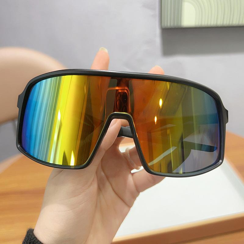 JYL Sunglasses Round Face Uv Protection Driving Internet Famous CY5563 A-15093 gamboge