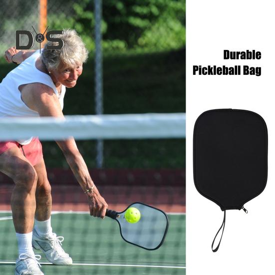 Pickleball Paddle Cover Lightweight Pickleball Racket Sleeve with Lanyard Waterproof Scratch-Resistant Pickleball Accessories