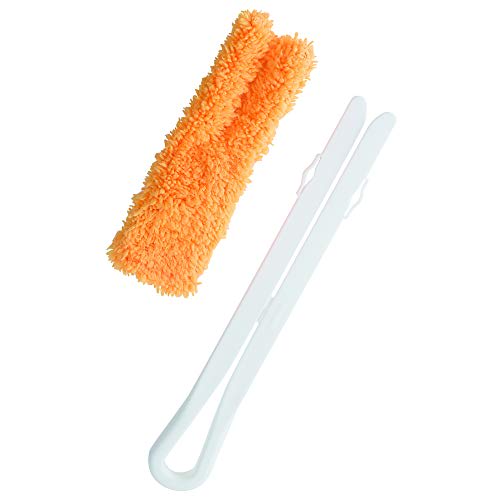 Azuma Industries Klimaanlagen-Spaltreiniger, waschbar und wiederverwendbar, mit austauschbarem Mopp, entfernt Schimmel und Staub von Klimaanlagengittern und Lamellen