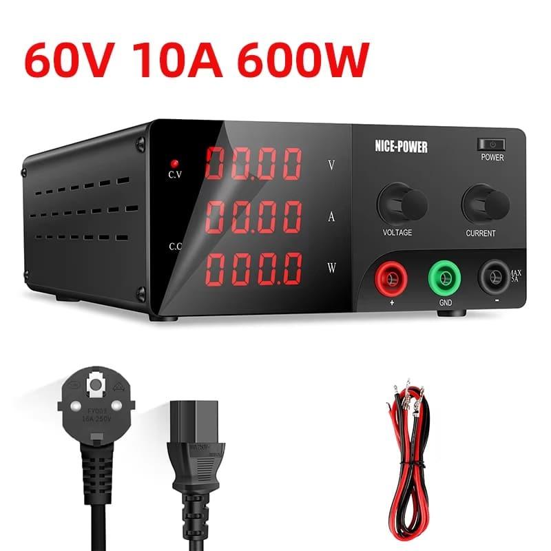 New DC Stabilized Power Supply 30V 30A Adjustable Bench Source Laboratory Power Supply 30V 20A High-Power Switching Variable 60V 10A