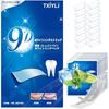 Whitening Sheets, Teeth Whitening Strips, 14-Day Supply, Removes Yellowing, Easy To Brush, 28 Strips Per Pack [Dentist Recommended - Innovative 9D Edi