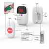 Elderly Smart Wireless Emergency Call System: Two-to-Two Waterproof Vibration Doorbell