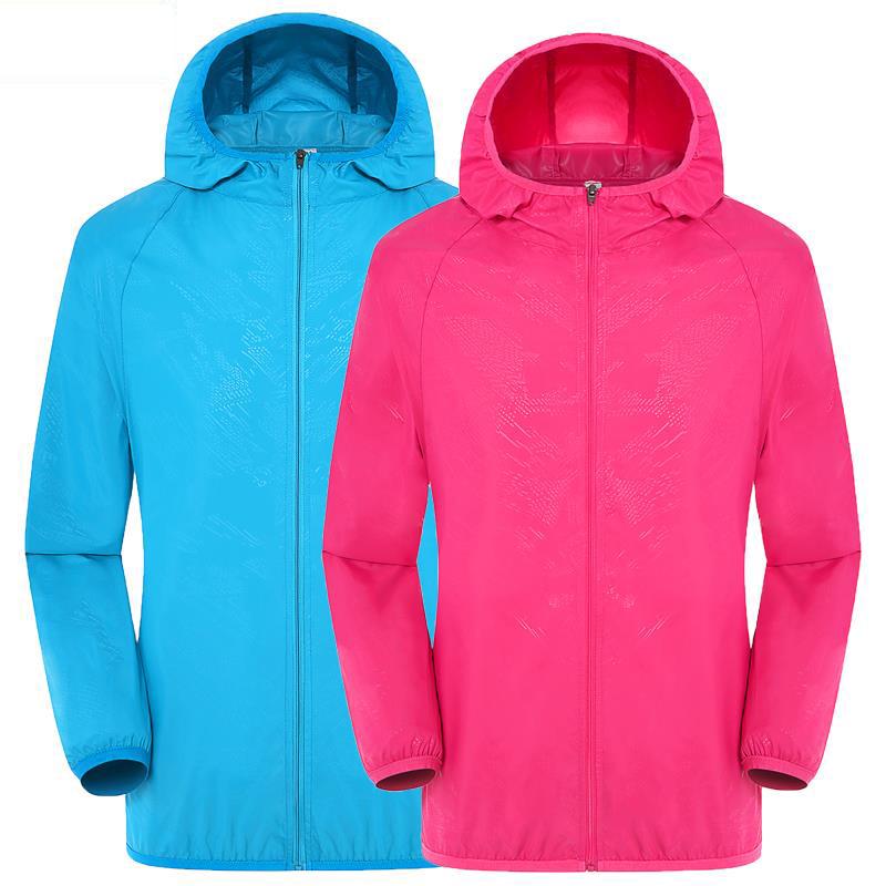 Ultrathin Windproof Cycling Jacket - Men's & Women's Waterproof Sun Protection with Custom Logo Options