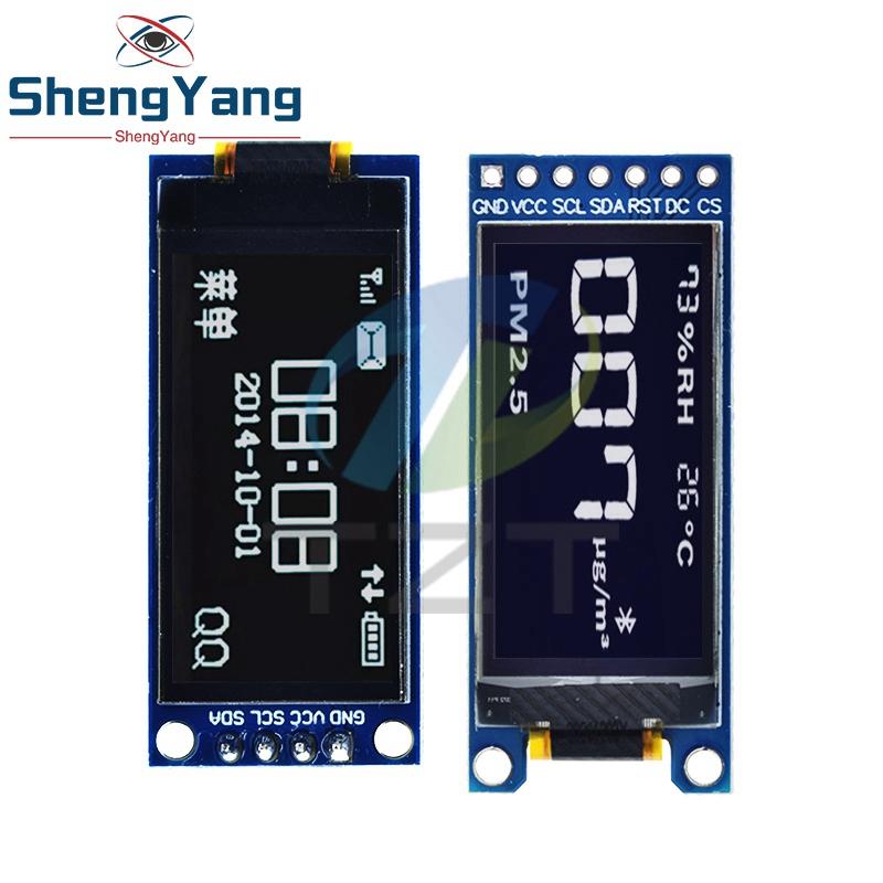 TZT 1.3 Inch OLED Display 4PIN 7PIN64×128 LCD Module SSD1312 LCD 1.3 "OLED Vertical Screen Module For Arduino