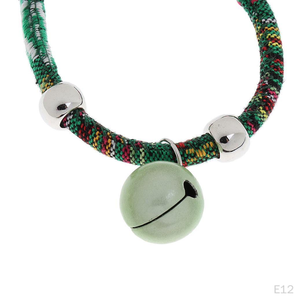 Ethnic Style Bells dog Necklace Decor Puppy Grooming Accessories