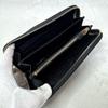 Good condition PRADA Prada triangle nylon leather round triangle logo