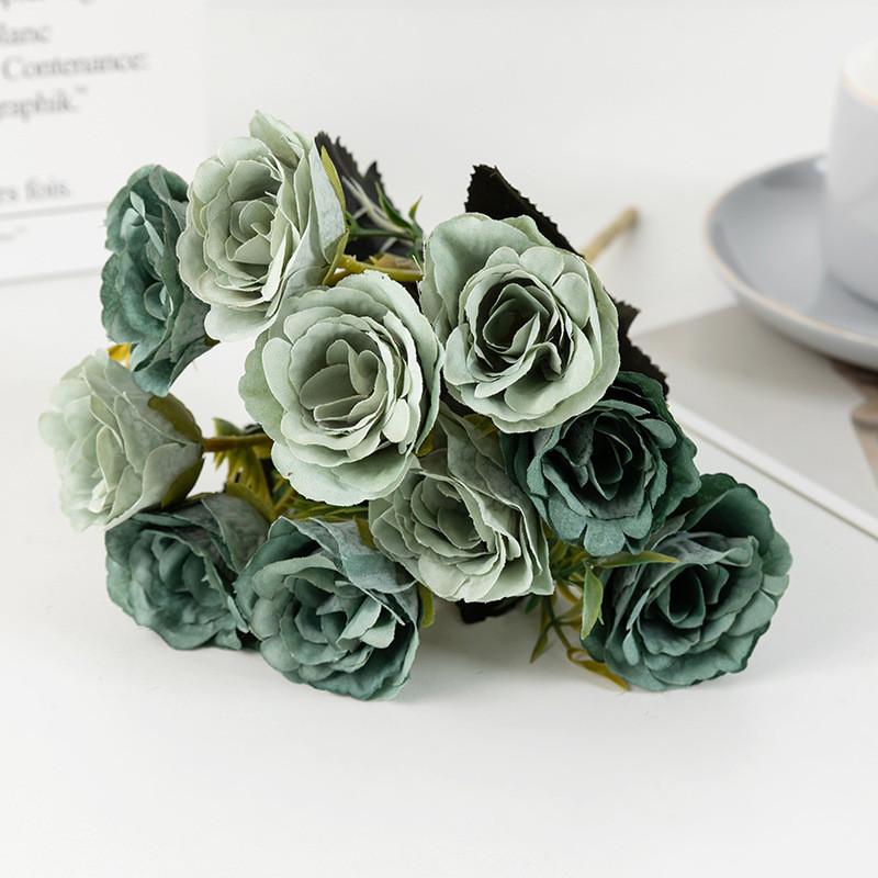Flower Rose Simulation Wedding Bride Holding Flowers Living Room Decoration