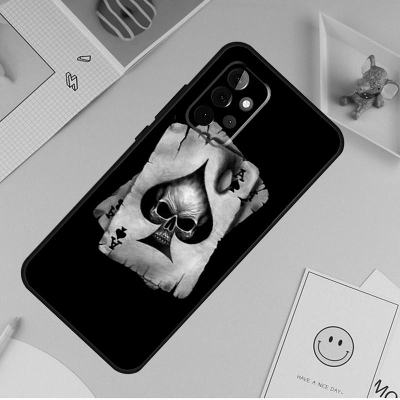 Poker Playing Card Case For Samsung Galaxy A15 A17 A54 A34 A14 A13 A23 A33 A53 A52 A32 A12 A56 A36 A16 A35 A55