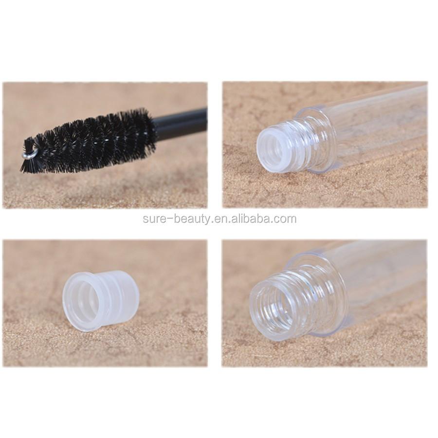 OEM Empty Plastic Mascara Container Tube Eyelash Bottle with Brush