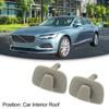 ACROPIX Interior Roof Insert Hook Hanger ABS Cover Trim for Volvo S90 V90 Gray 2pcs - -