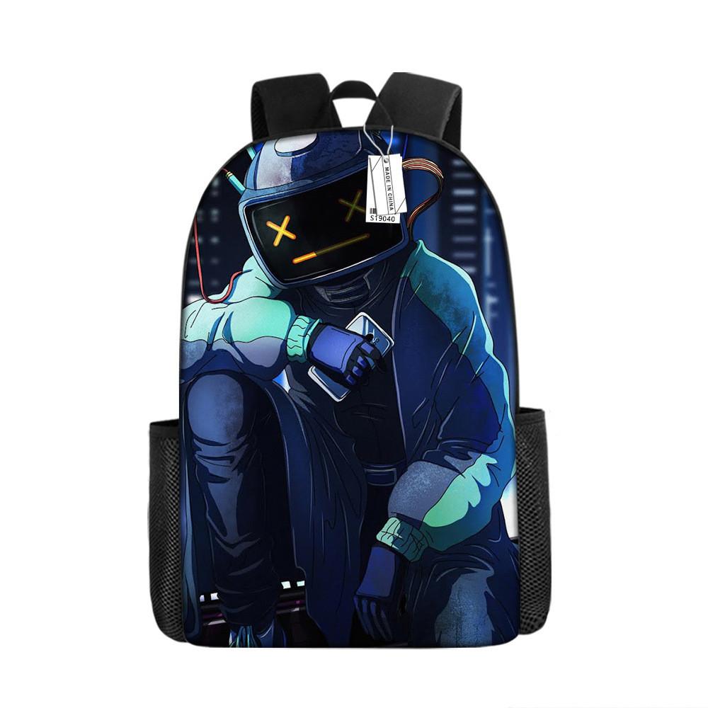 Skibidi Toilet Character Kids Backpack With Breathable Oxford Cloth For School Use