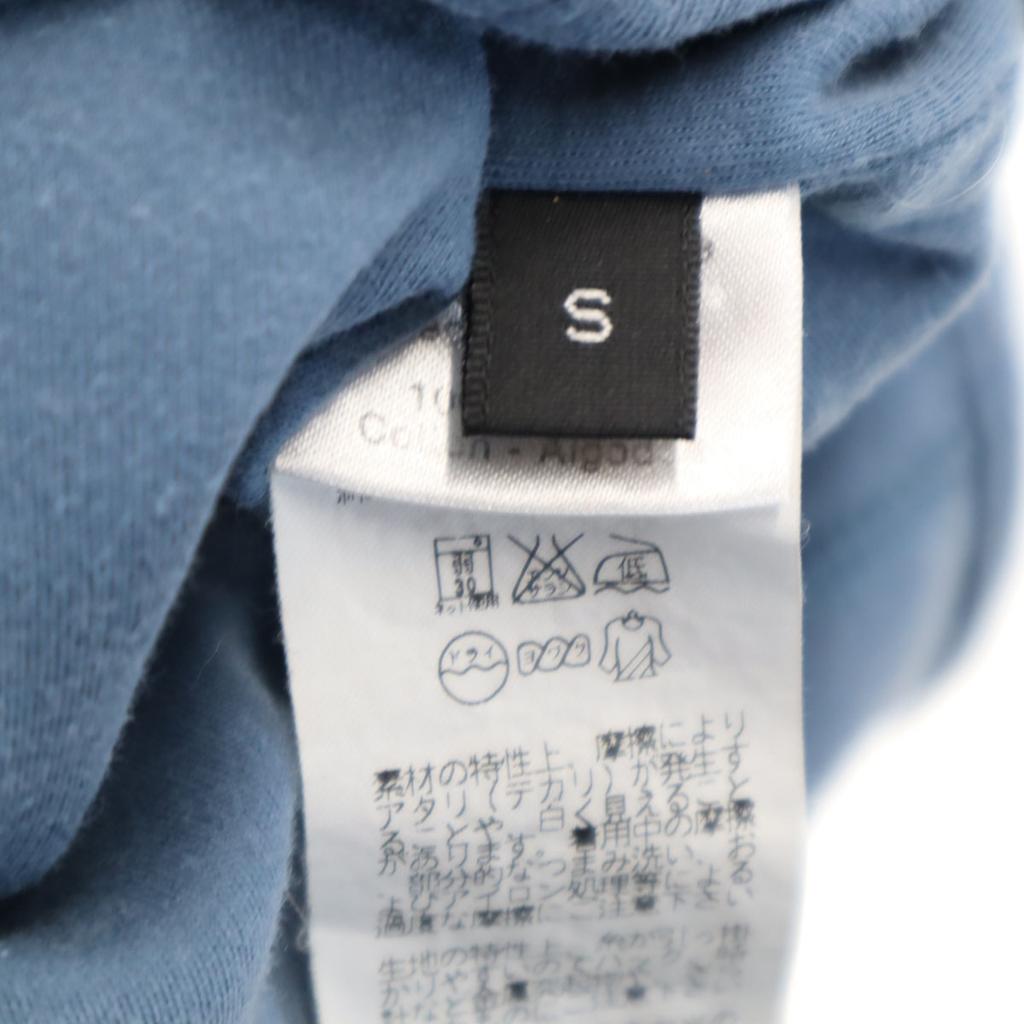 Hermes Made In Italy Short Sleeve Polo Shirt S Charcoal Gray Men's Used