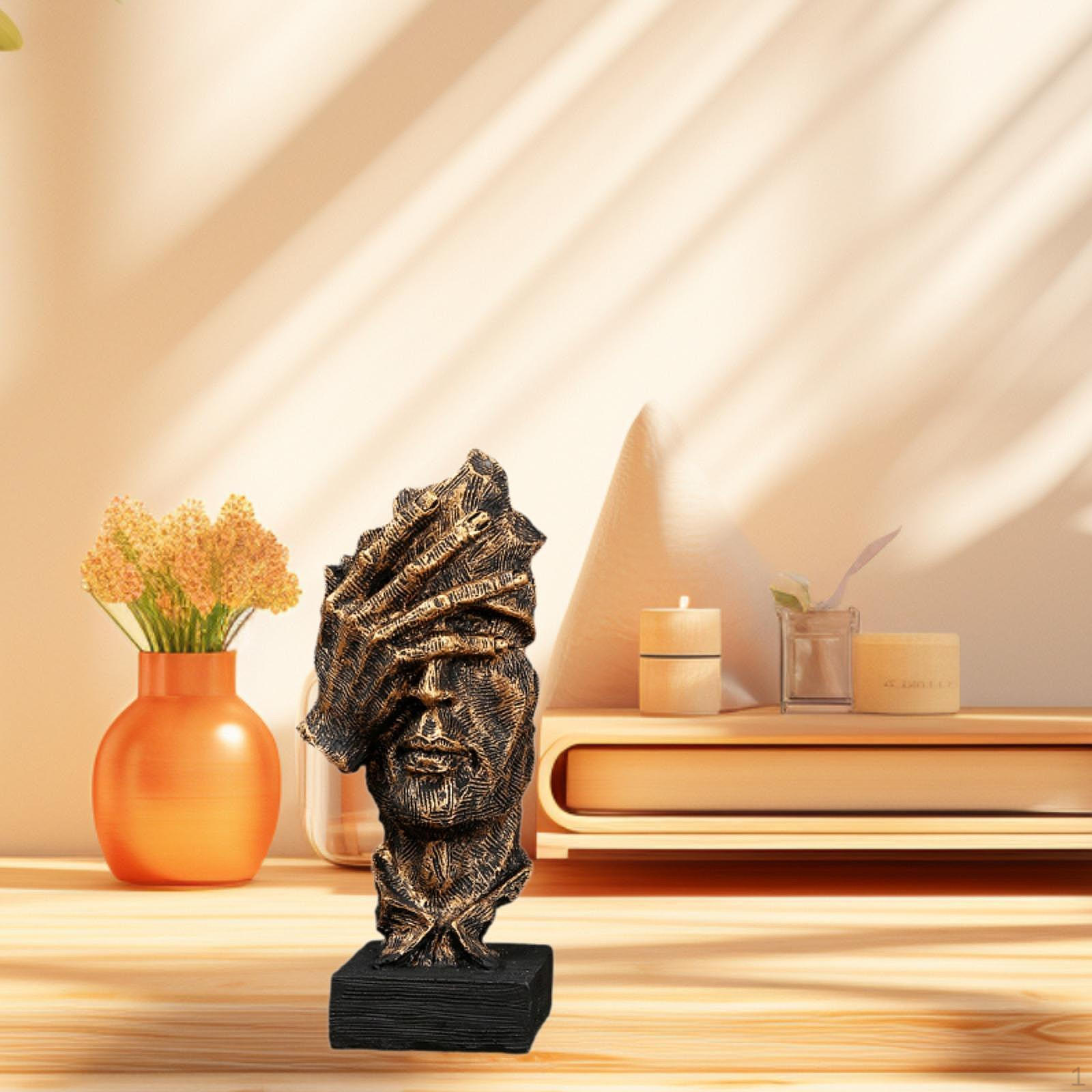 

Contemporary Face Sculpture for Home Decor