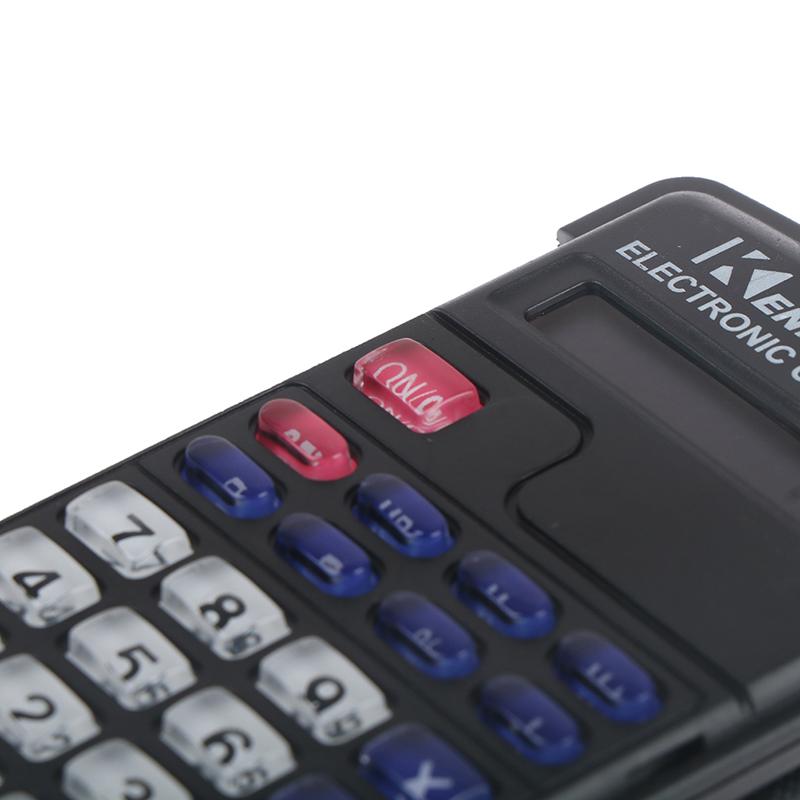  Clear Keys Palm Flip Calculator Pocket Portable Mini Student